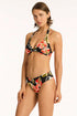 Sea Level Juniper Twist Front Multifit Halter Bra